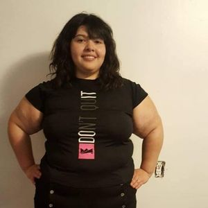 Ladyboss mesh open back shirt